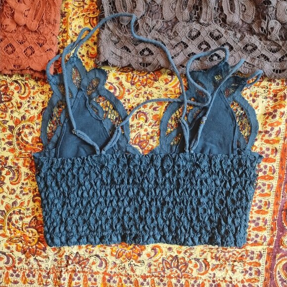 Lot of 5 Free People Lace Bralettes Size XS - Picture 4 of 10